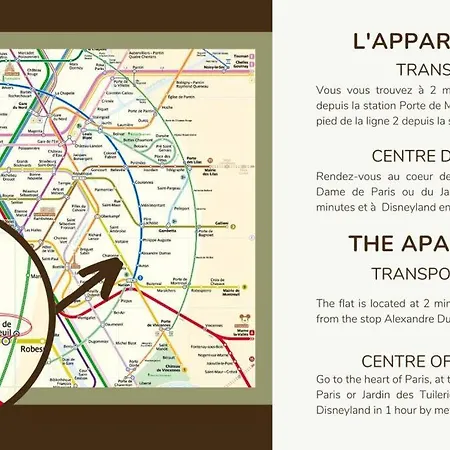 42.appart 6pers#2bedroom #père Lachaise #nation Parigi